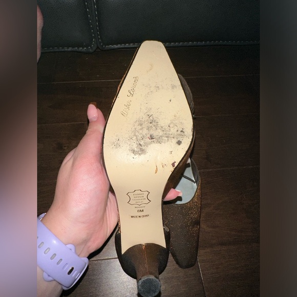 Mister Loren’s, Size 8, Brown sparkly shoes - Picture 2 of 2